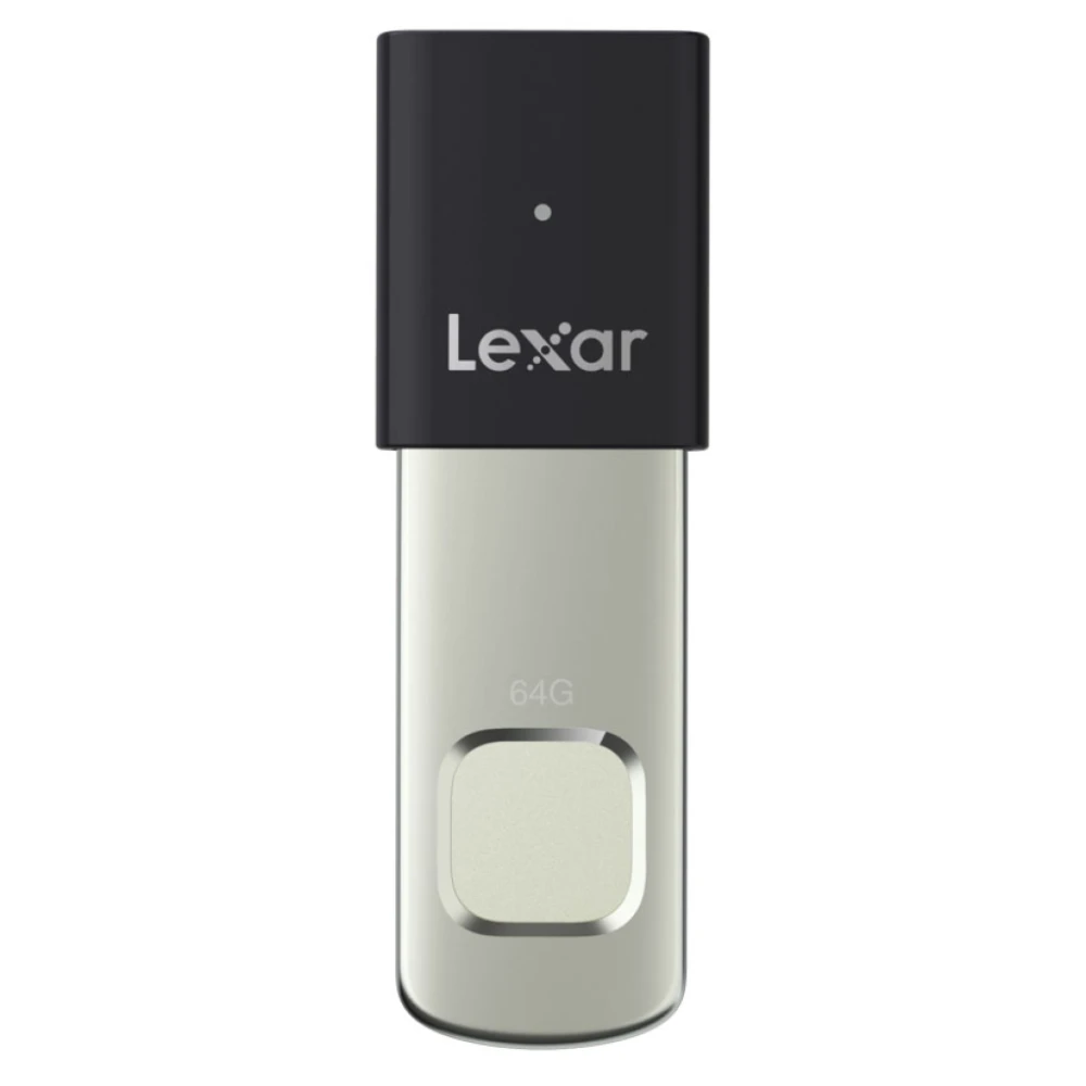 Pamięć USB Lexar JumpDrive Fingerprint F35pro, R300/W60, 64GB USB 3.2 Gen1