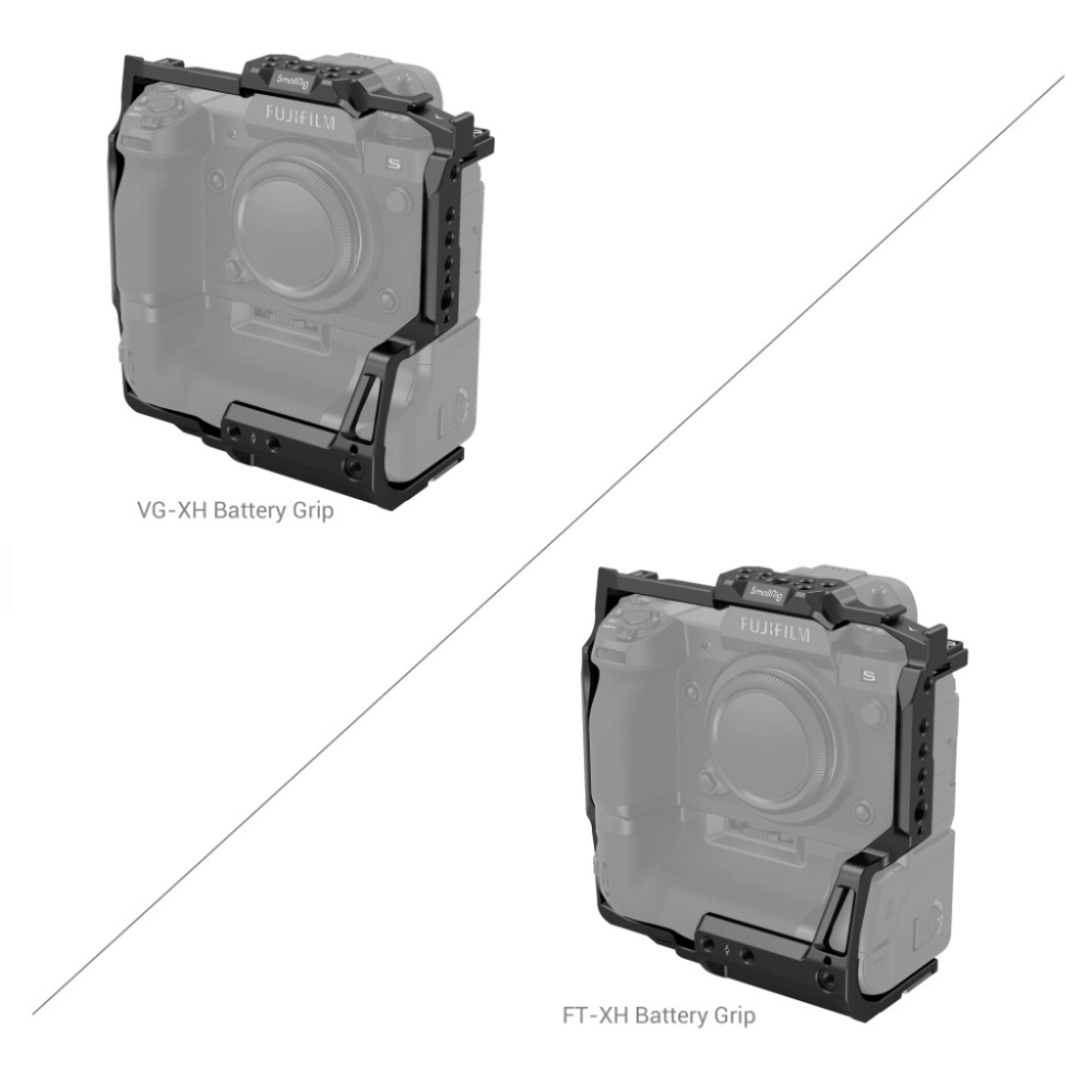 Smallrig Klatka operatorska do Fujifilm X-H2S z uchwytem akumulatorowym FT-XH / VG-XH [3933]