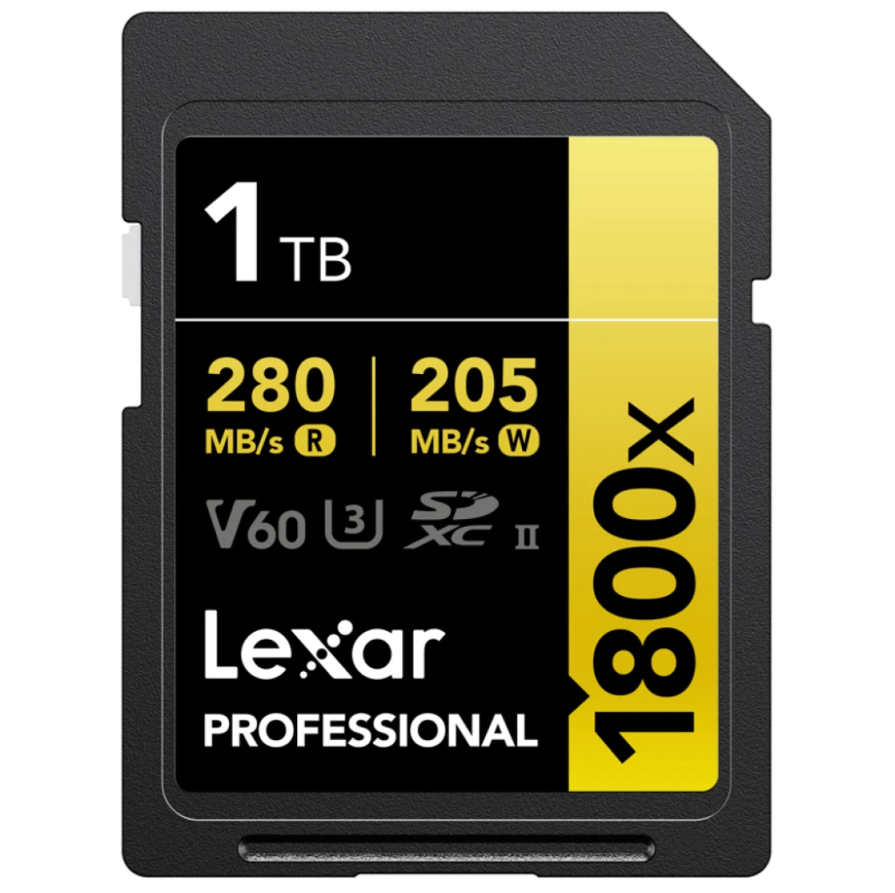 Karta pamięci Lexar Pro 1TB 1800x U3 V60 UHS-II