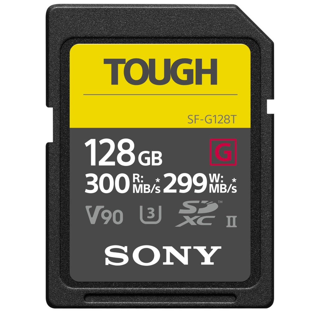 Karta pamięci Sony SF-G Tough SDXC 128GB UHS-II U3 V90 300MB/s