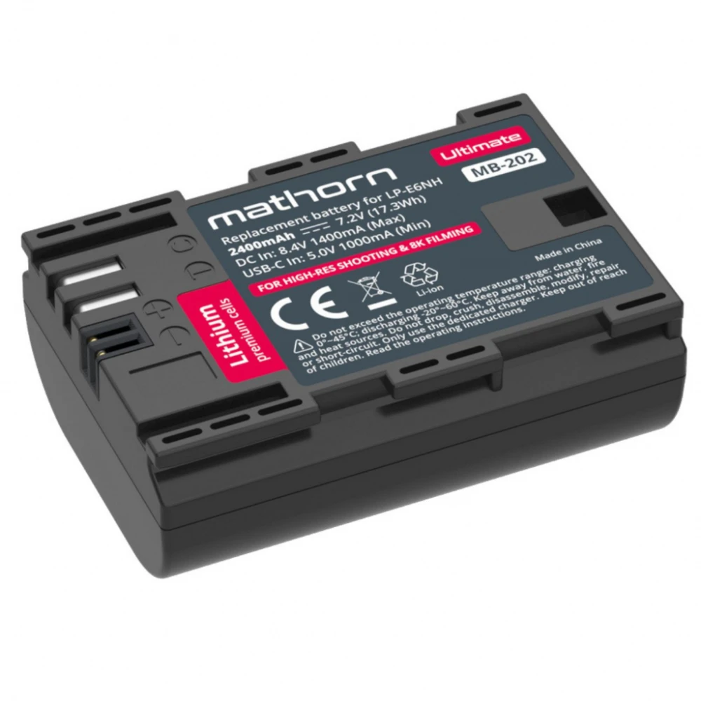 Akumulator Mathorn MB-202 ULTIMATE - zamiennik Canon LP-E6NH