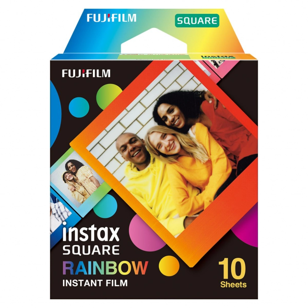 Wkłady FujiFilm Instax Square Rainbow