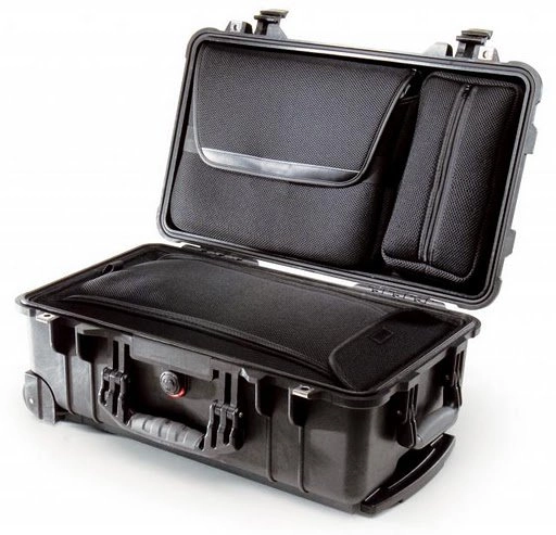 Peli ™1510 skrzynia z wkładem podróżnym / czarna