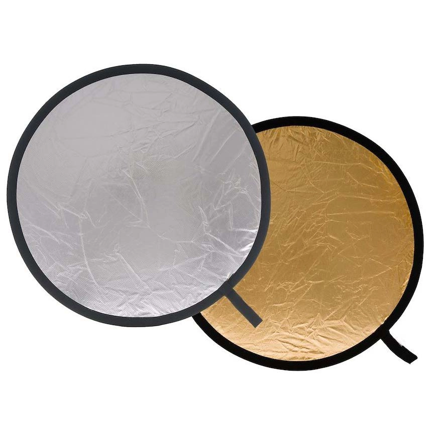 Blenda Lastolite  okrągła składana 76 cm Silver/Gold 