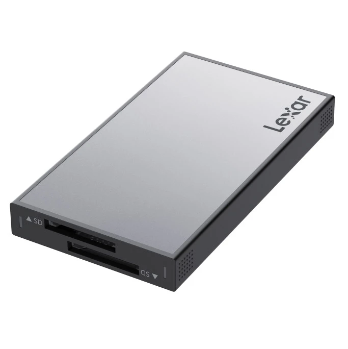 Czytnik Lexar Professional Workflow USB 3.2 Gen2 UHS-I/UHS-I podwójne wejście do kart SD