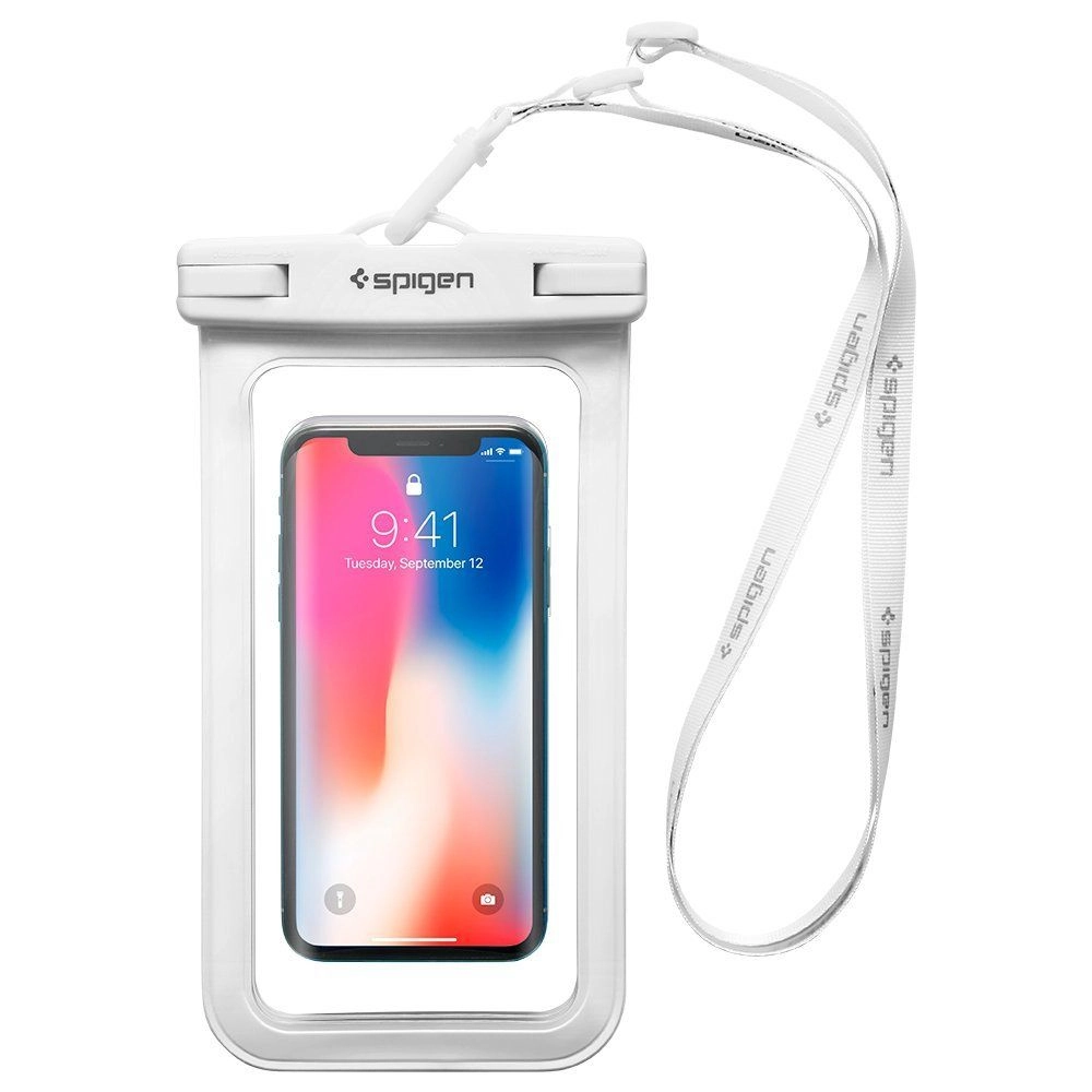 Spigen SGP Wodoszczelne etui Velo A600 dla smartfonów do 6 cali białe
