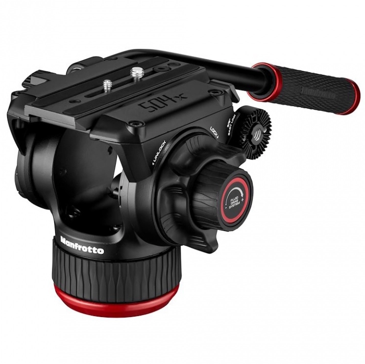 Statyw Manfrotto 645 Alu Fast Twin + głowica 504X (MVK504XTWINFA) Pro Video