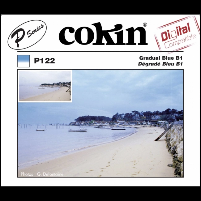 Filtr Cokin Z122 połówkowy niebieski B1 systemu Cokin Z