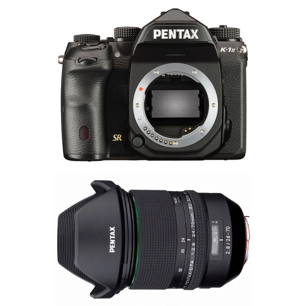 Lustrzanka Pentax K-1 MKII + 24-70 mm f/2.8  