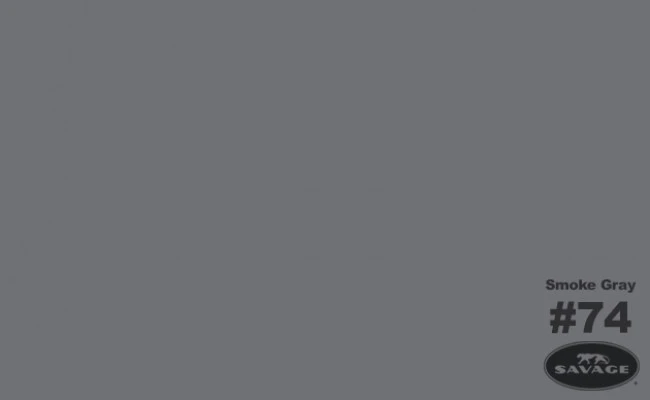 Tło kartonowe Savage Widetone kartonowe 2.72x11 m - 74 Smoke Gray