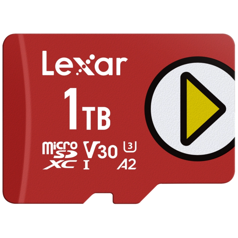 Karta pamięci Lexar microSDXC PLAY UHS-I/A2/U3 R205/W140 V30 1TB