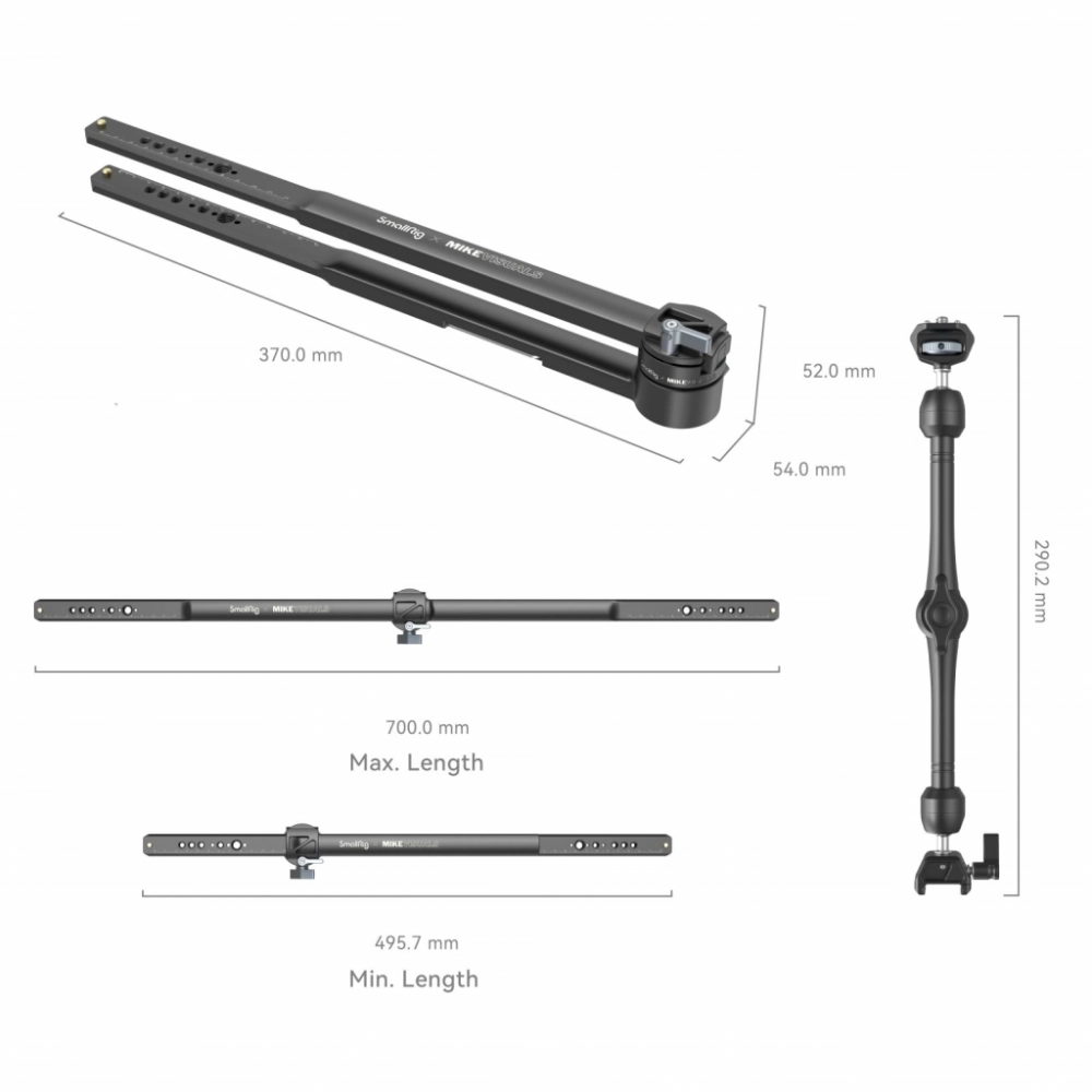 Smallrig Mikevisuals Extension Arm Tracking Shot Kit [MD4362]