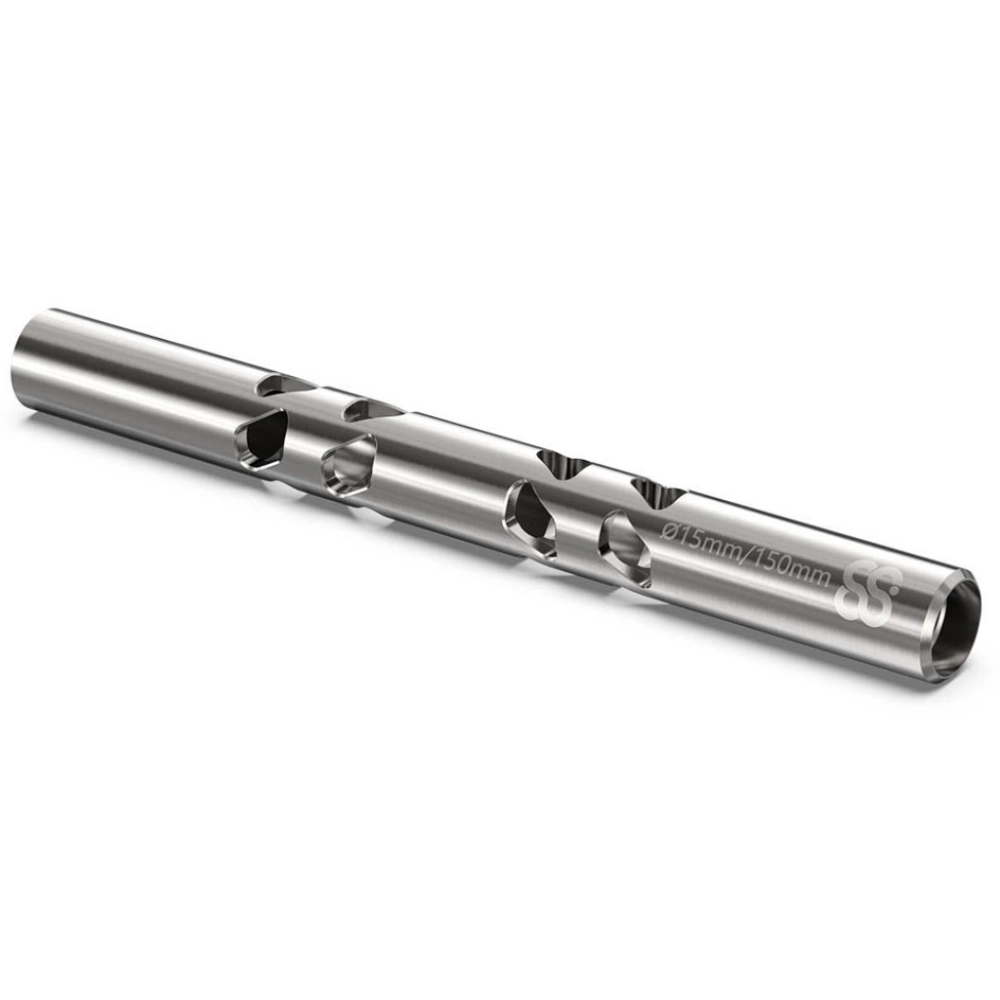 8sinn rurka stalowa 15cm 15MM Stailnless Steel Rod 1szt