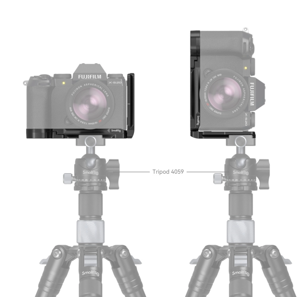 Smallrig Płytka montażowa w kształcie L do Fujifilm X-S20 [4231]