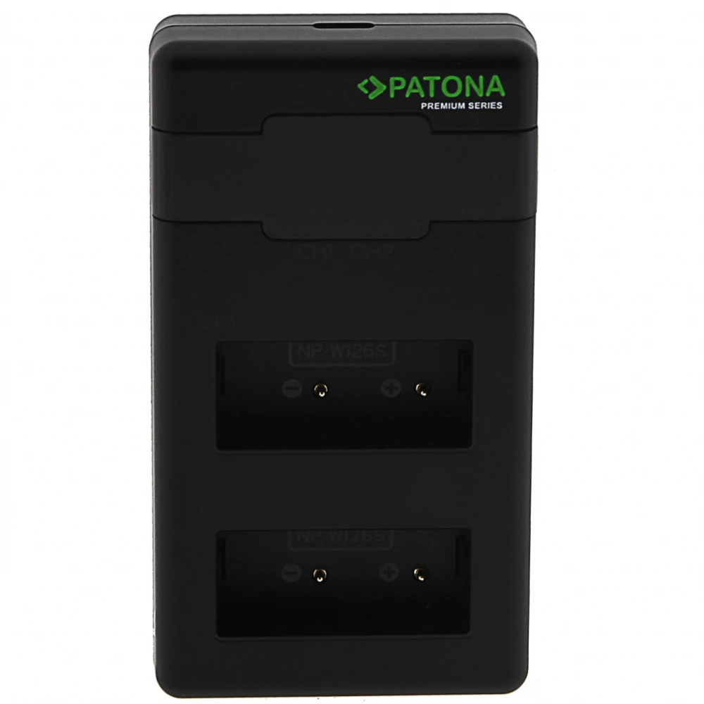 Ładowarka Patona Premium Twin Performance PD do Fuji NP-W126 z kablem USB-C