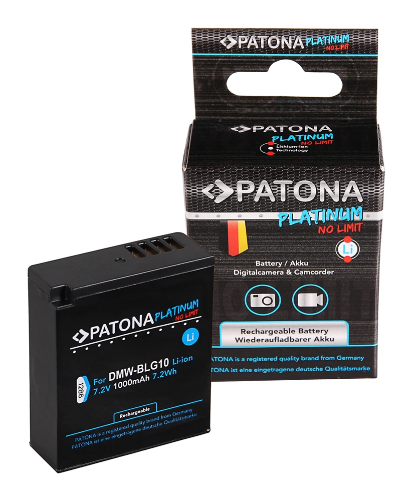 Akumulator Patona Platinum do Panasonic DMW-BLG10, DMW-BLE9