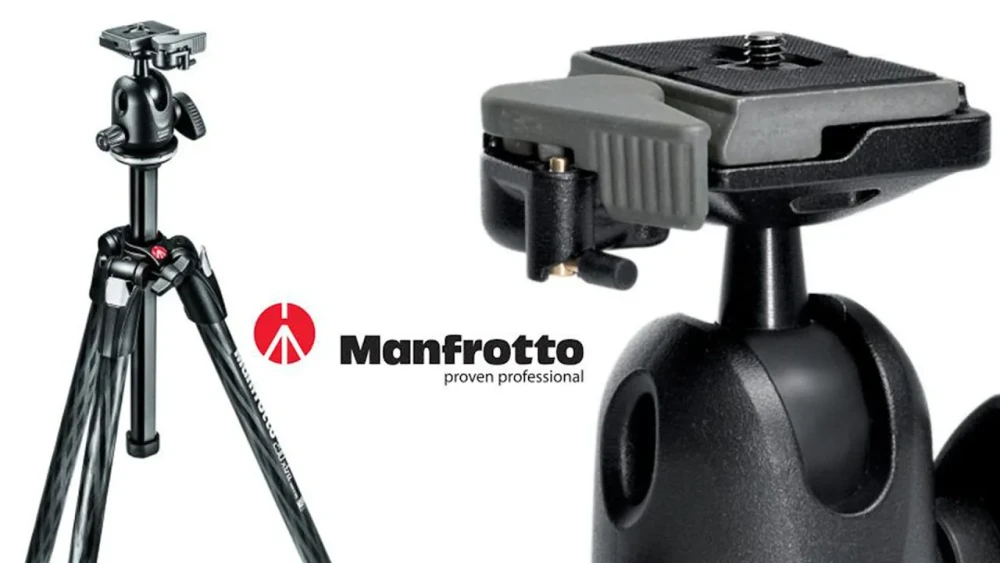 Statyw Manfrotto MT055XPRO3, 3 sekcje, aluminiowy, kolumna 90 st. bez głowicy