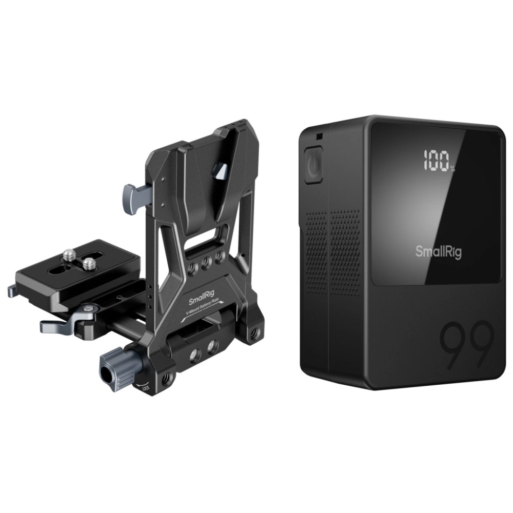Akumulator Smallrig Zestaw mini akumulatora V-Mount VB99 (3580 + 4064) [5048]