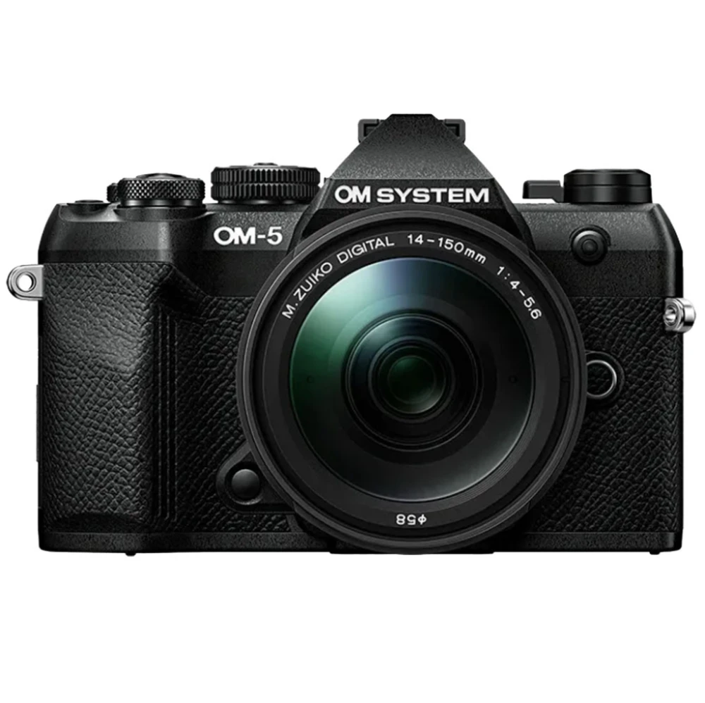 Aparat cyfrowy OM System OM-5 II body czarny + OM System 14-150 mm