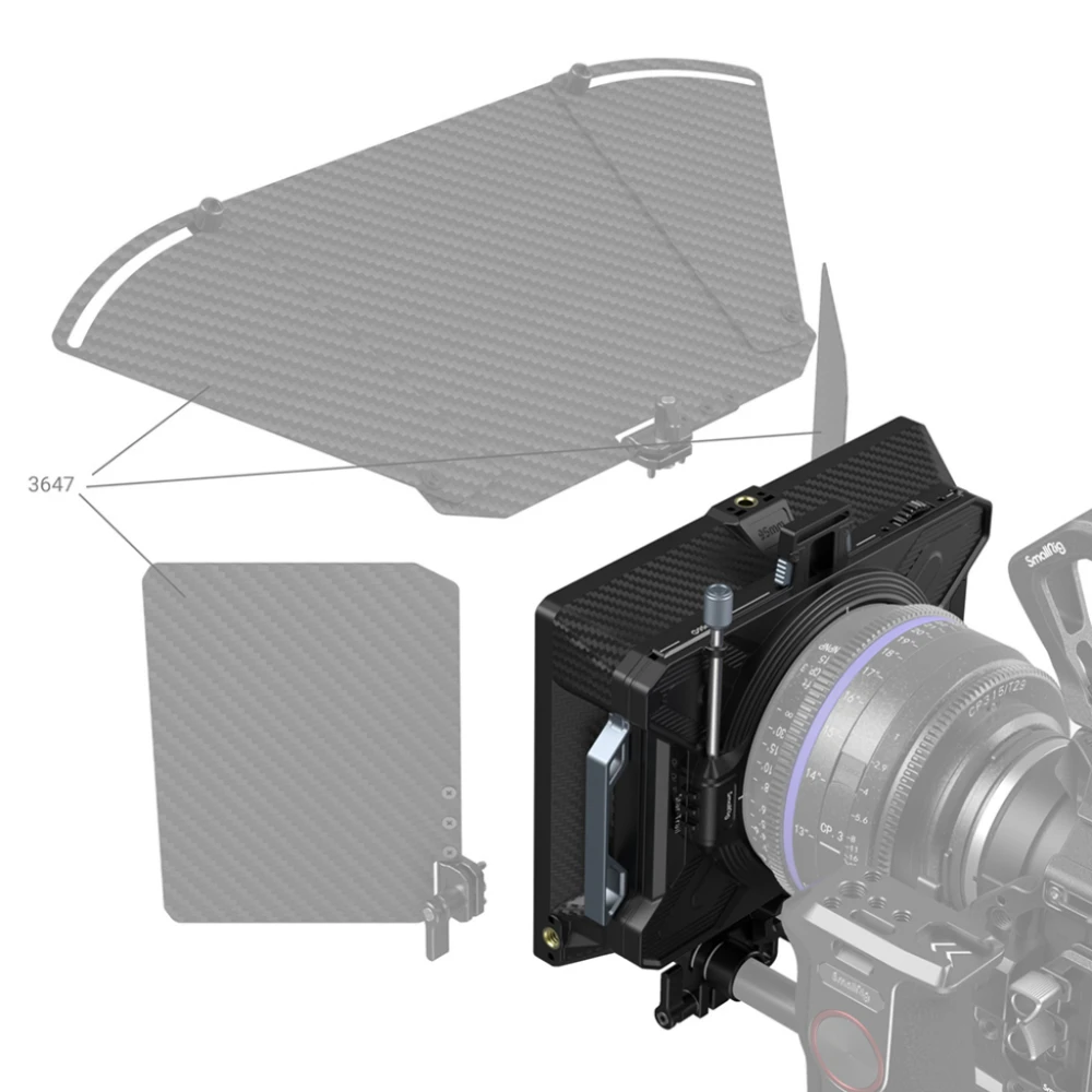 Smallrig Zestaw wrót Lightweight Multifunctional Modular Matte Box (95mm) VND Kit [3645]