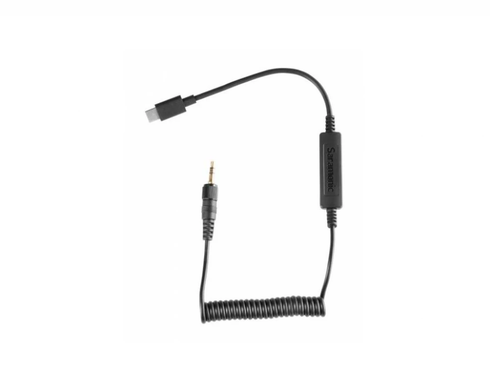 Saramonic kabel UTC-C35 - mini Jack TRS / USB-C