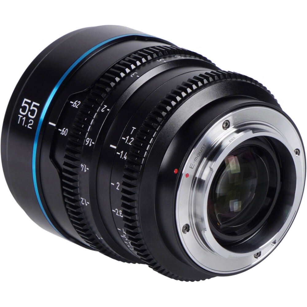 Obiektyw Sirui Obiektyw Nightwalker S35 55mm T1.2 E-Mount Metal Grey
