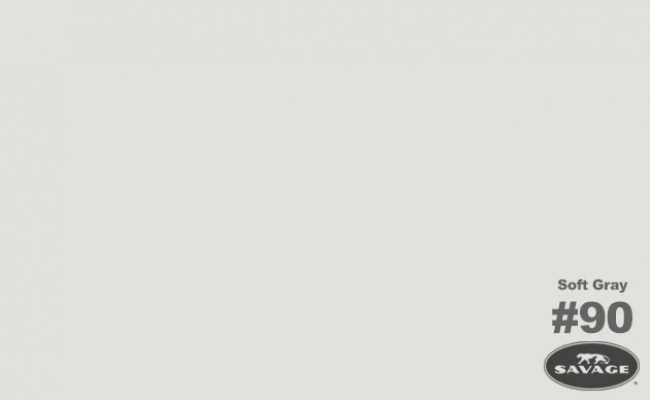 Tło kartonowe Savage Widetone kartonowe 2.72x11 m - 90 Soft Gray