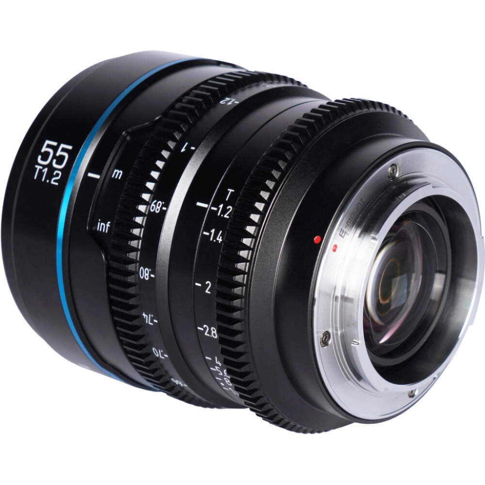 Obiektyw Sirui Obiektyw Nightwalker S35 55mm T1.2 E-Mount Metal Grey
