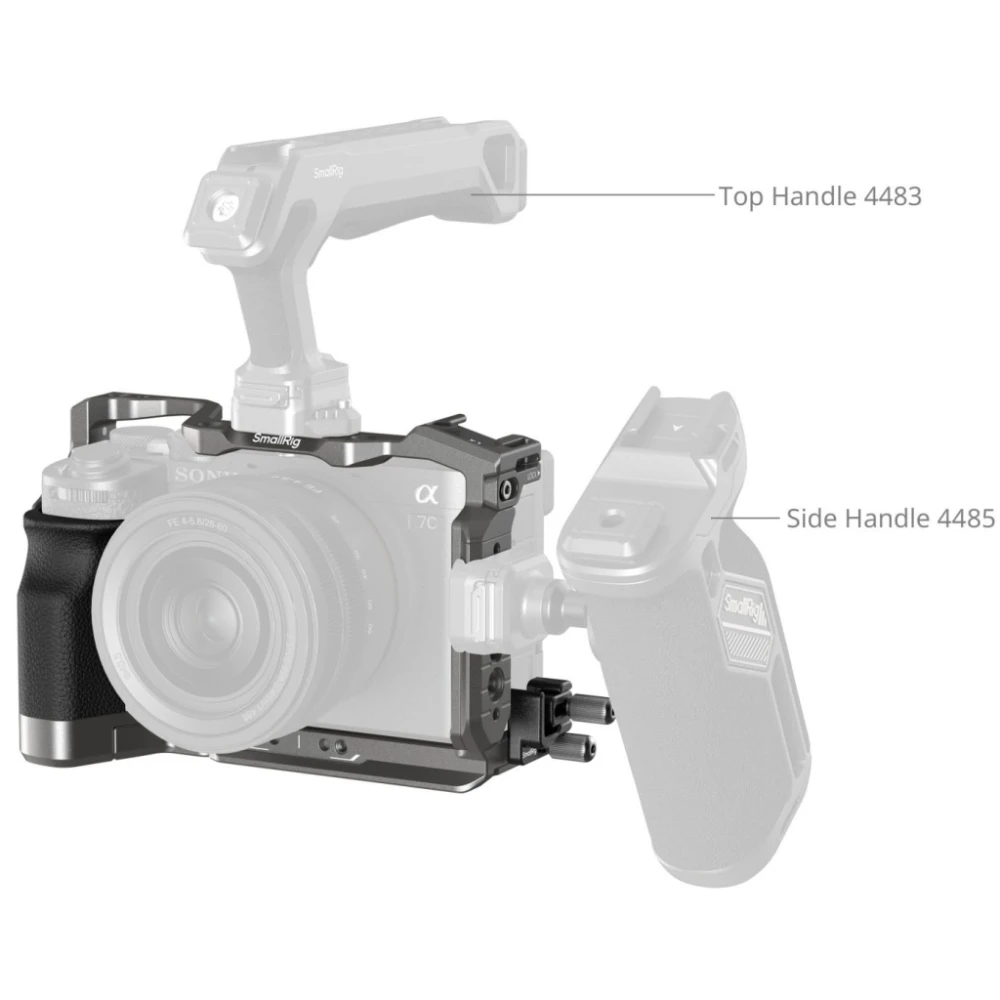 Smallrig Zestaw klatki z szybkozłączką HawkLock do Sony A 7C II / 7CR [5198]