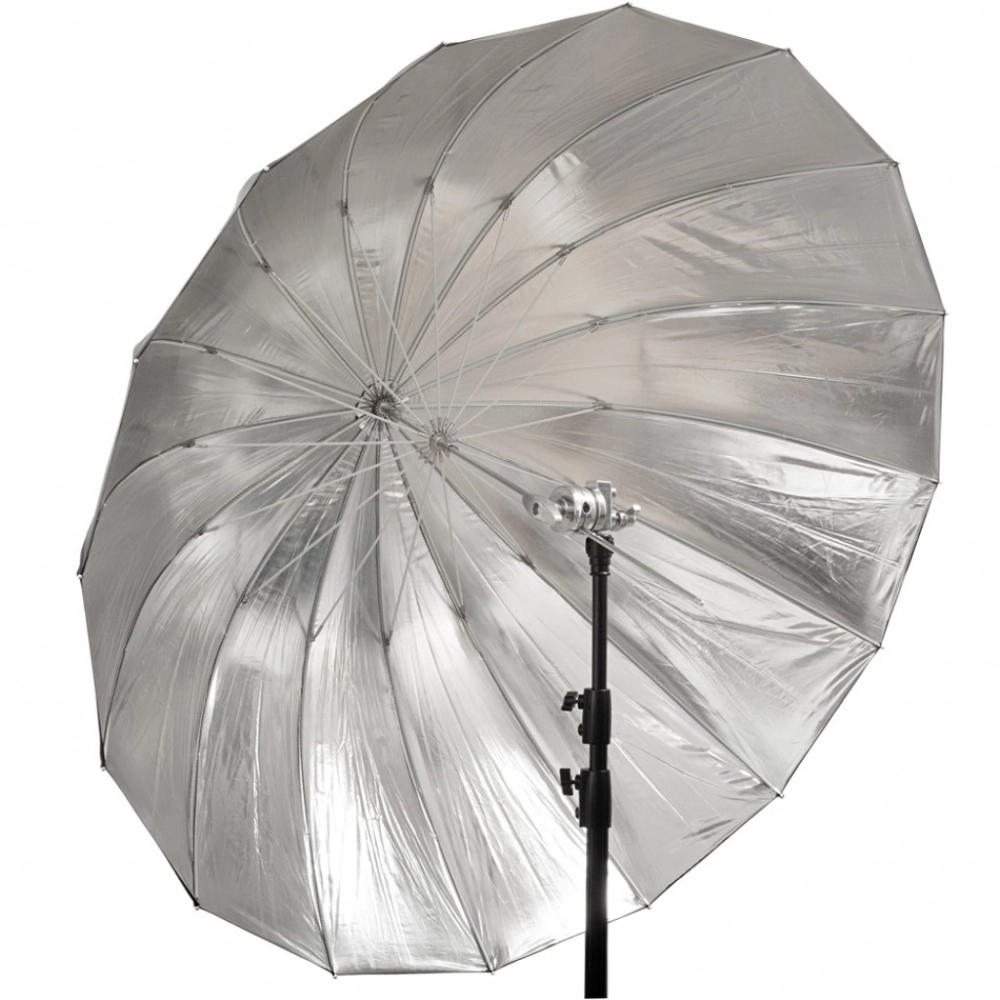 Parasol GlareOne Orb 110 cm + dyfuzor srebrny