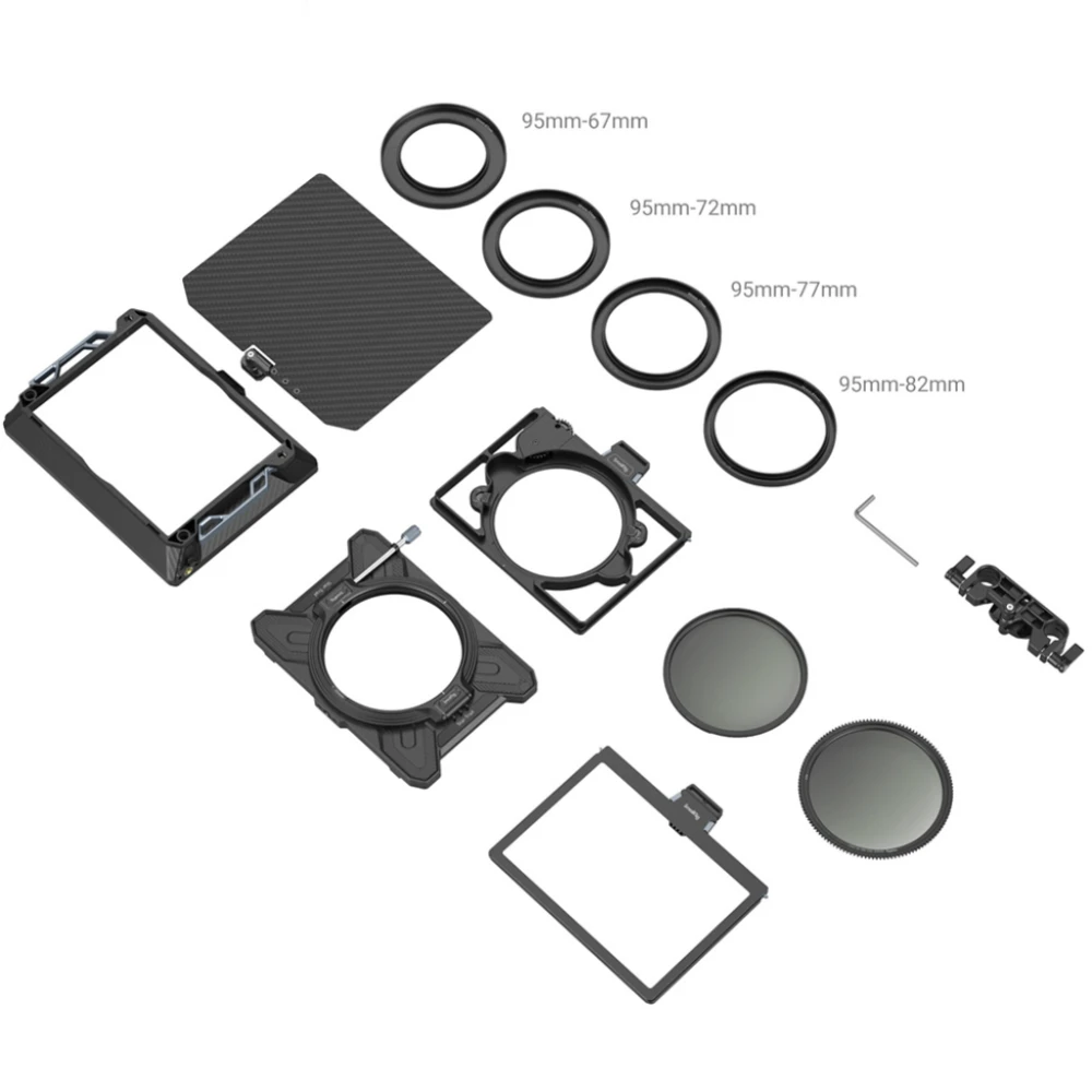Smallrig Zestaw wrót Lightweight Multifunctional Modular Matte Box (95mm) VND Kit [3645]