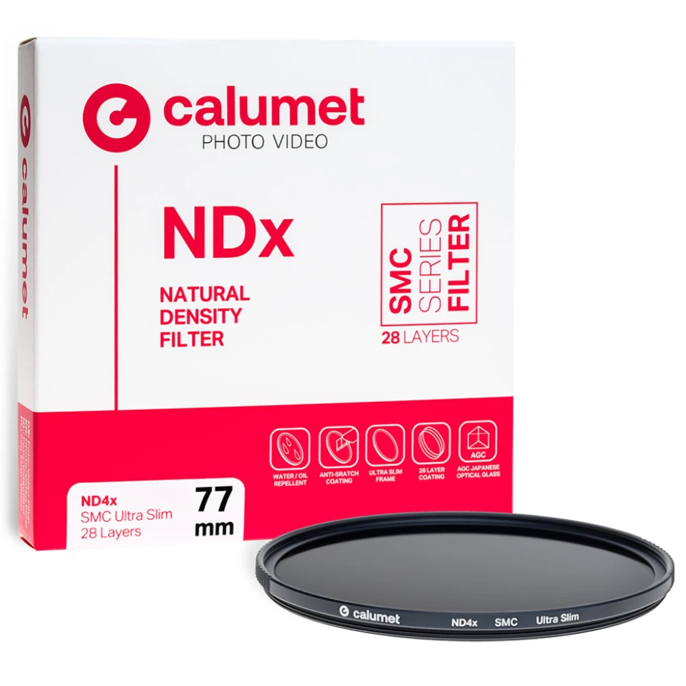 Calumet Filtr ND4x SMC 77 mm Ultra Slim 28 warstw