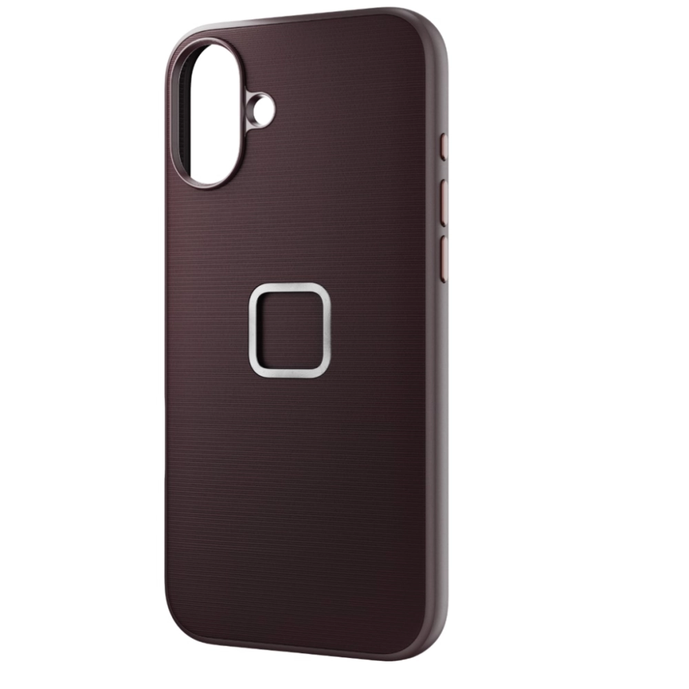 Peak Design Mobile Everyday Fabric Case etui do iPhone 16 Plus bordo