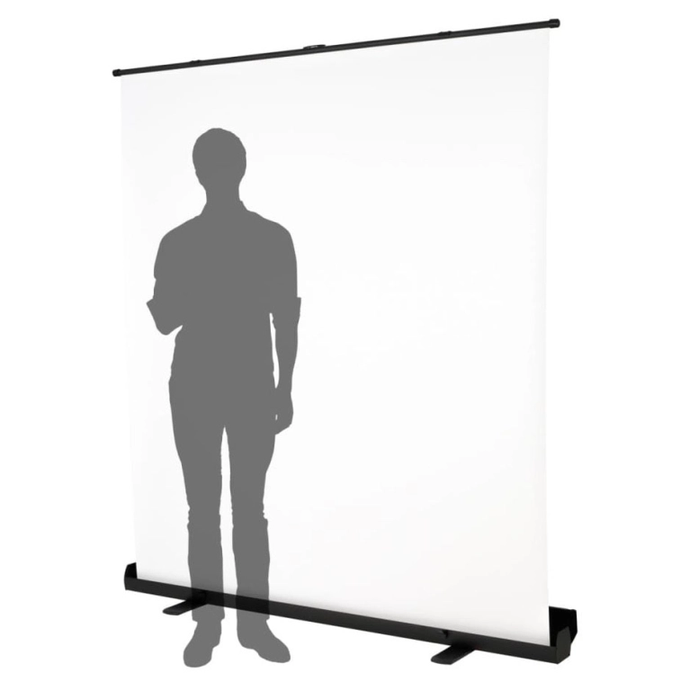 Tło Fomei składane typu roll-up 180x200 cm białe