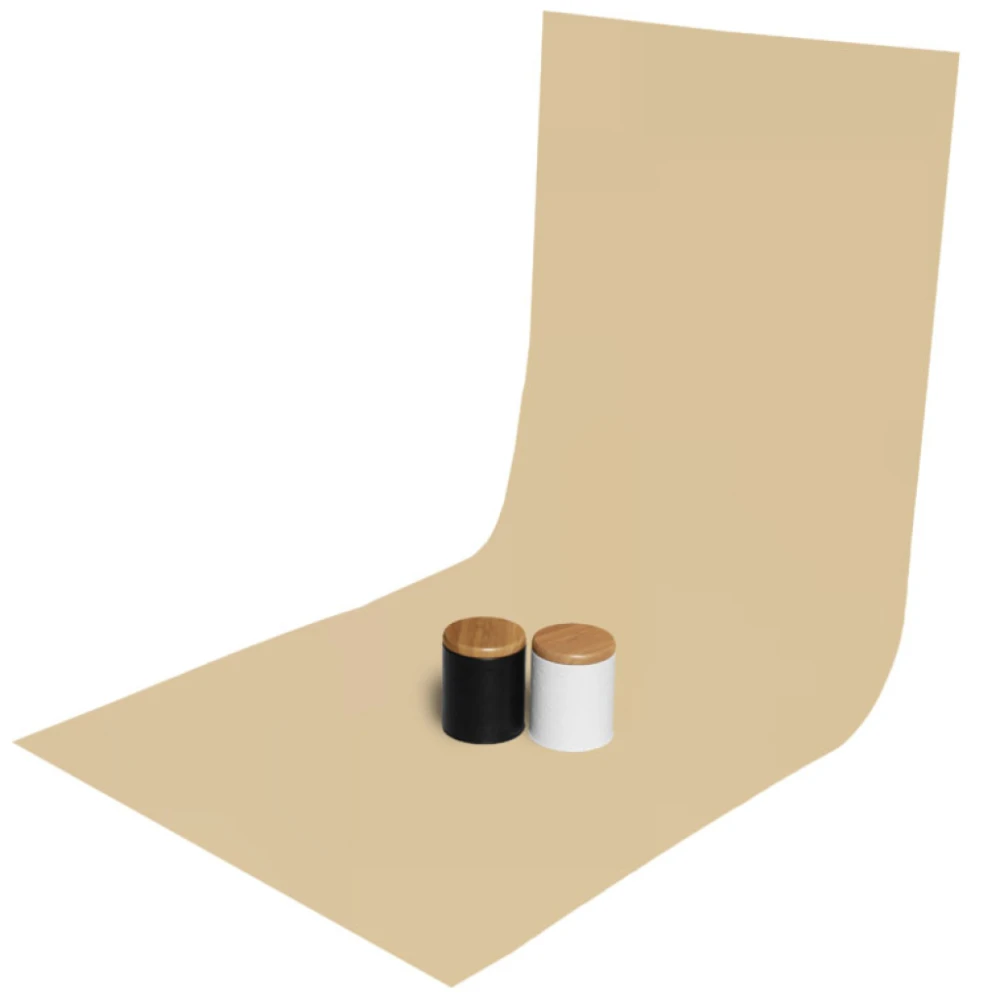 Tło plastikowe GlareOne PVC 60x130 cm brzoskwiniowe