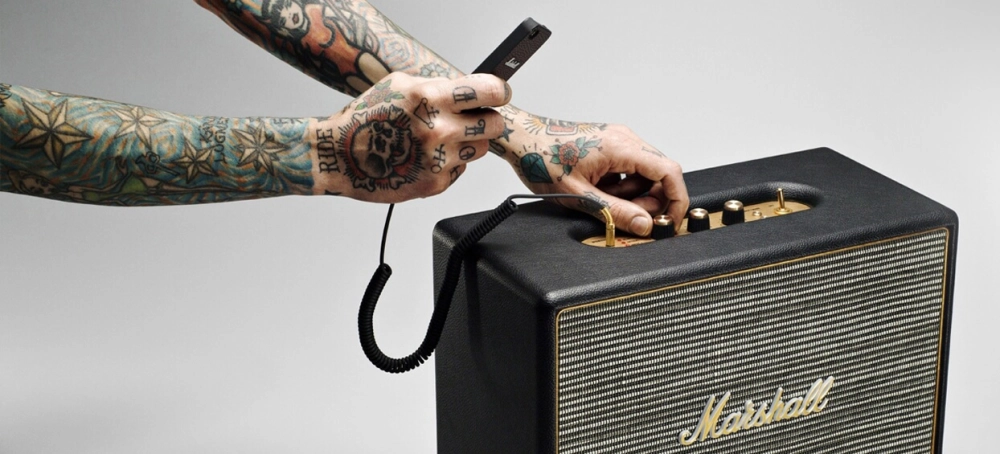 Głośnik Marshall bluetooth woburn czarny 
