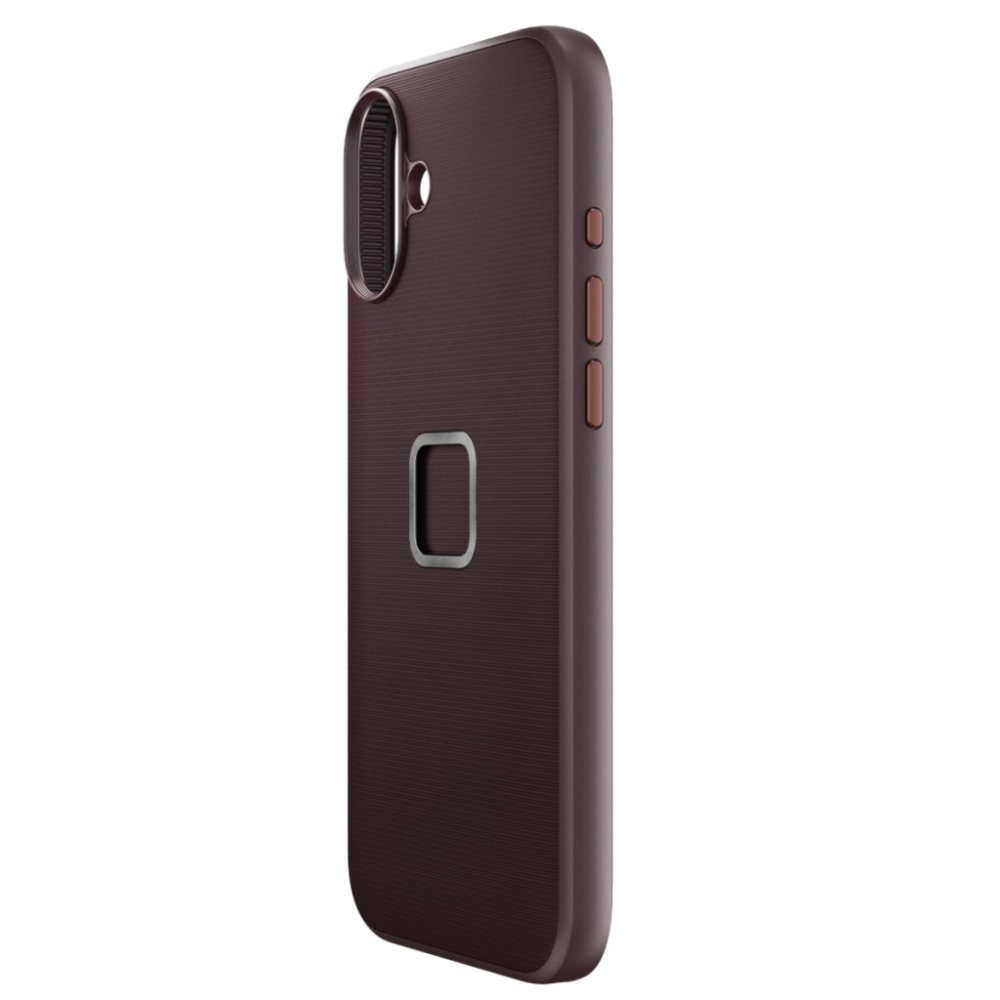 Peak Design Mobile Everyday Fabric Case etui do iPhone 16 Plus bordo