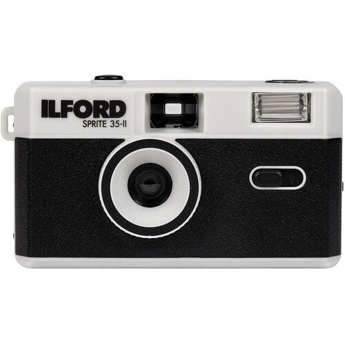 Ilford Aparat Wielokrotnego Użytku Sprite 35-II Czarno/Srebrny