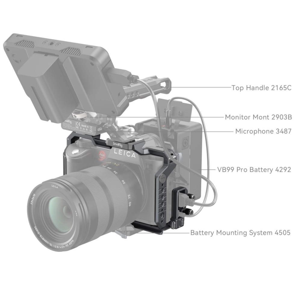 Smallrig Klatka operatorska do Leica SL3 Cage Kit [4510]