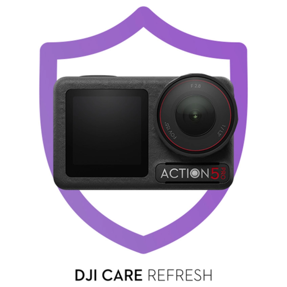 DJI Care Refresh Osmo Action 5 Pro - roczny plan - kod elektroniczny