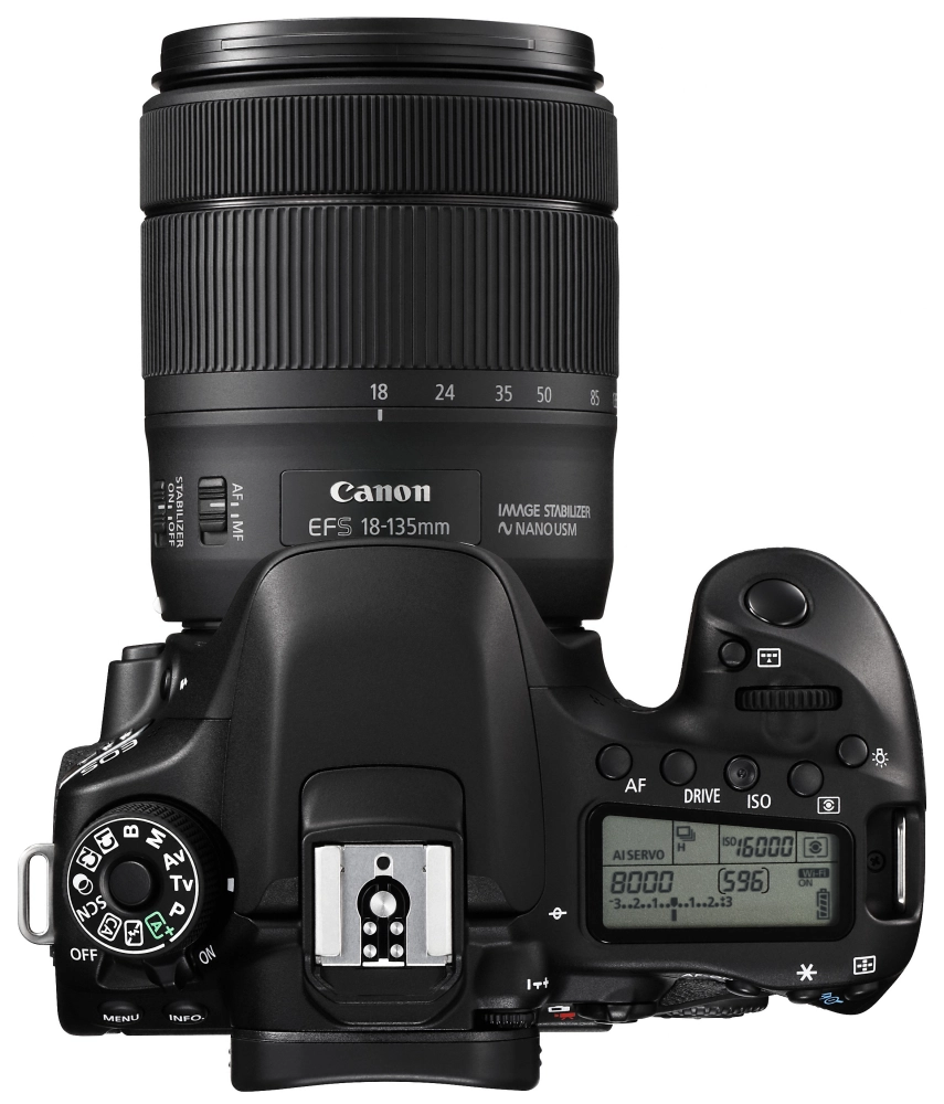 Lustrzanka Canon EOS 80D + ob. 18-135 IS USM Nano 