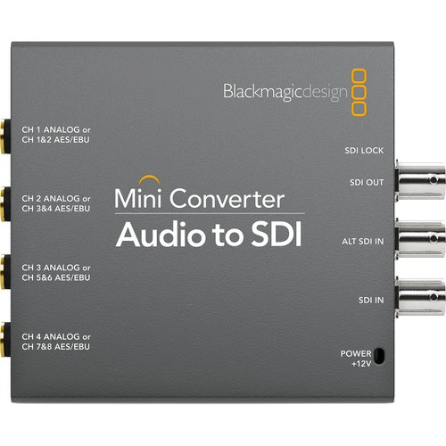 Blackmagic Mini Converter Audio to SDI