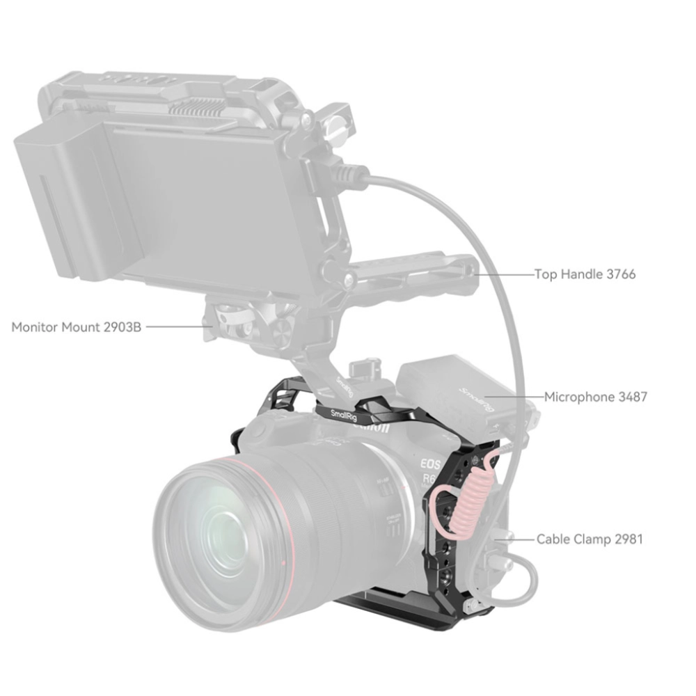 Smallrig klatka operatorska do Canon EOS R6 MKII Cage [4159B]