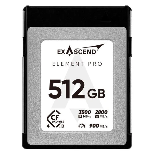 Karta pamięci Exascend Element Pro CFexpress B 4.0 512GB