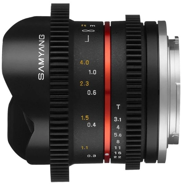 Obiektyw Samyang 8 mm T3.1 V-DSLR UMC Fish-eye II / Sony E