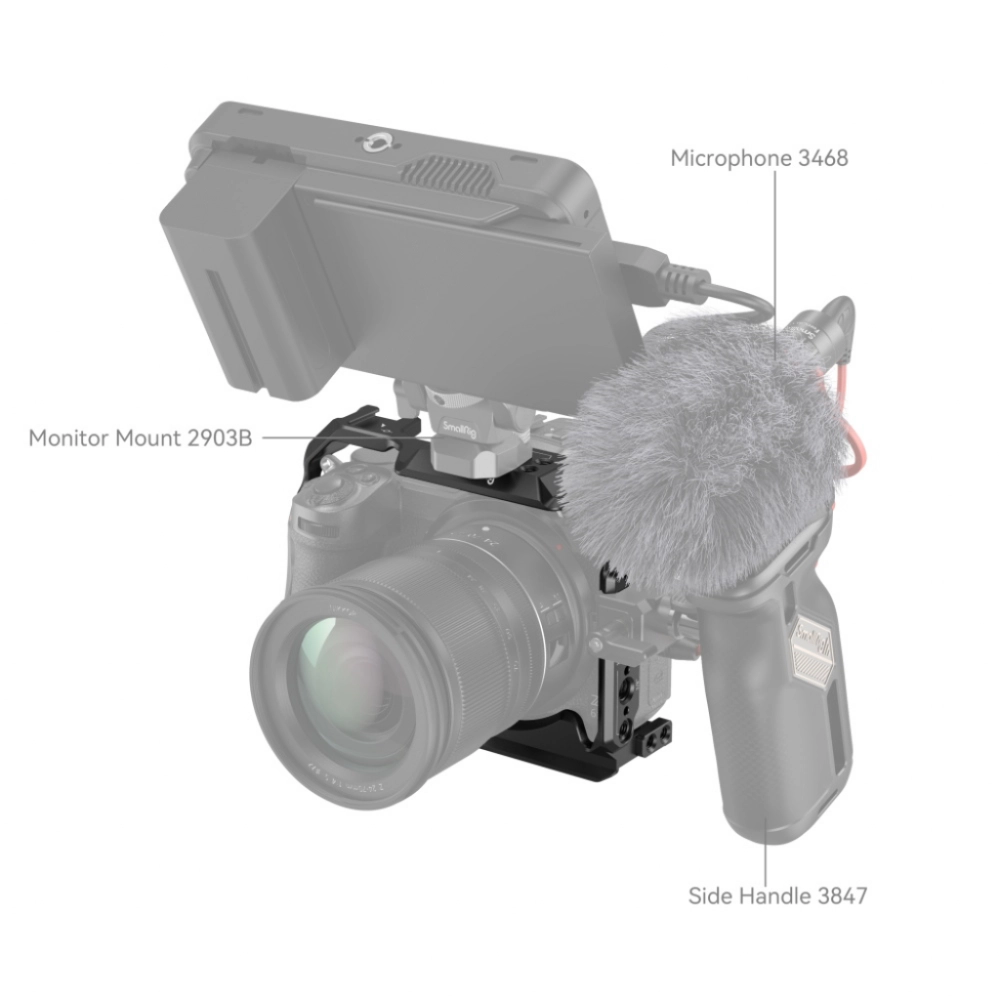Smallrig Klatka operatorska do Nikon Z5/Z6/Z7/Z6II/Z7 II Cage [2926B]