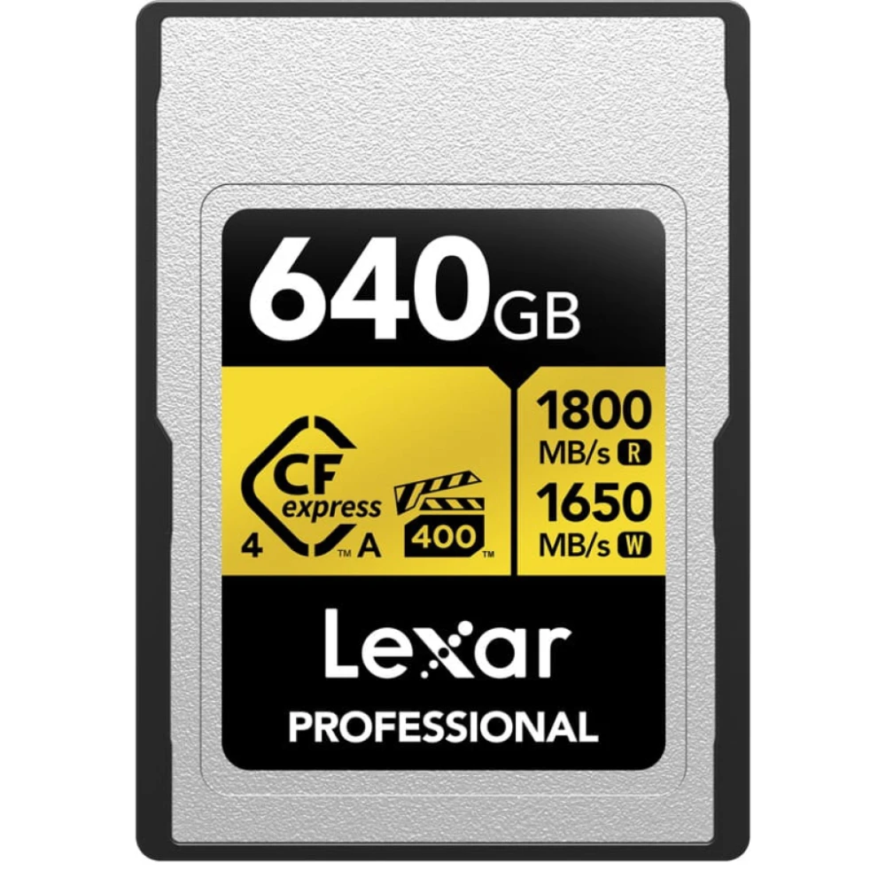 Karta pamięci Lexar CFexpress 640GB Type A Gold Pro
