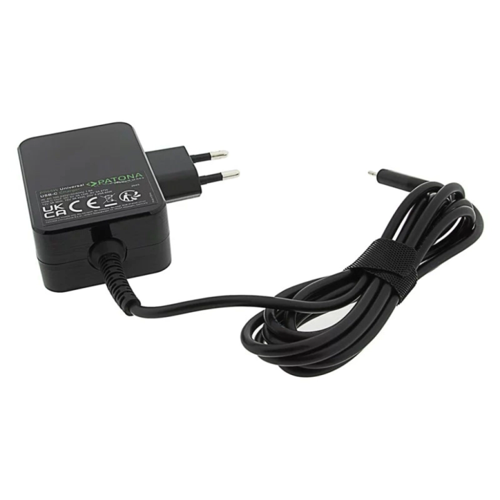 Patona Premium PD65W 5V/3A 9V/3A 12V/3A 15V/3A 20V/3.25A USB-C do Asus Lenovo Dell