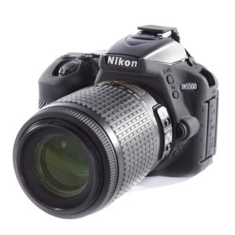 Zbroja EasyCover osłona gumowa dla Nikon D5500/5600 czarna