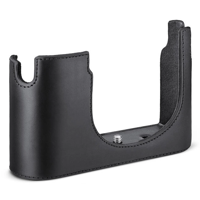 Leica ETUI LEICA Halfcase, leather black do Leica Q3